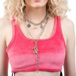 Bioworld DC Comics Harley Quinn Replica Joker & Jack Necklace Set