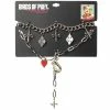 Bioworld DC Comics Harley Quinn Replica Joker & Jack Necklace Set
