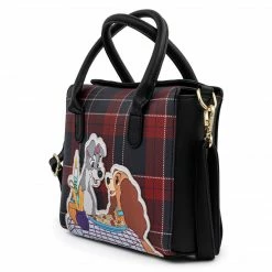 Loungefly Disney Lady And The Tramp Plaid Crossbody Bag (Exclusive) 11 Loungefly Disney Lady And The Tramp Plaid Crossbody Bag (Exclusive)