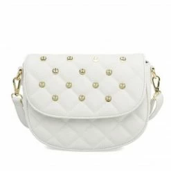 Totes & Bags Loungefly Star Wars White Gold Rebel Hardware Gold Saddle Crossbody