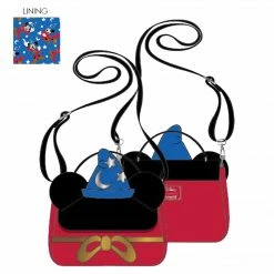 Loungefly Sorcerer Mickey Cosplay Bag Totes & Bags 9 Loungefly Sorcerer Mickey Cosplay Bag Totes & Bags