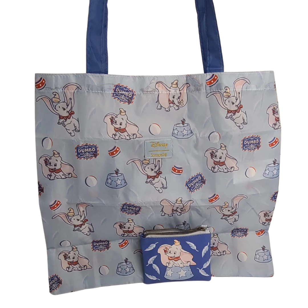 Loungefly Dumbo Reusable Tote And Coin Pouch Set (Exclusive) 5 Loungefly Dumbo Reusable Tote And Coin Pouch Set (Exclusive)