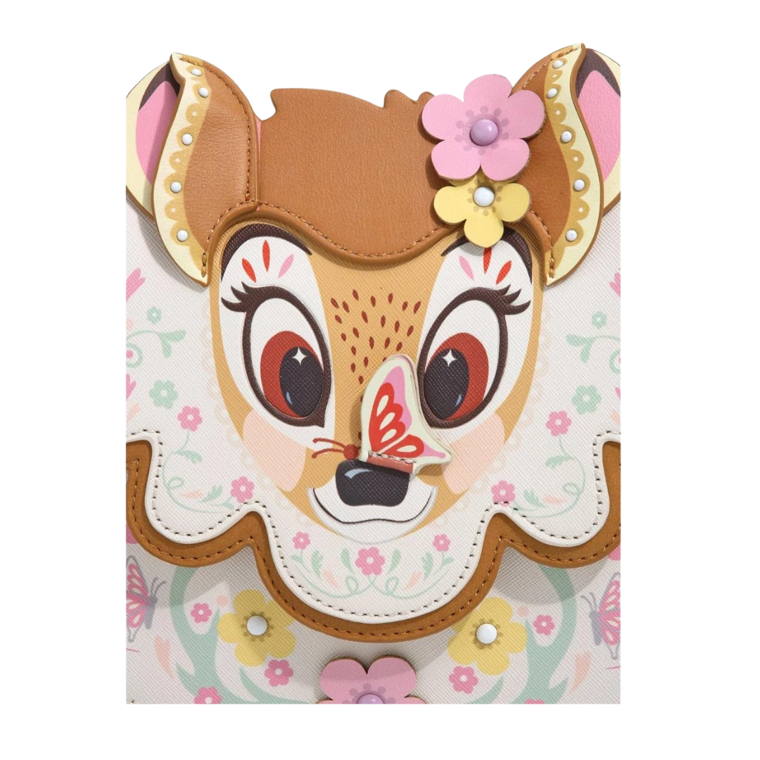 Danielle Nicole Disney Bambi Figural Floral Crossbody Bag Totes & Bags 6 Danielle Nicole Disney Bambi Figural Floral Crossbody Bag Totes & Bags