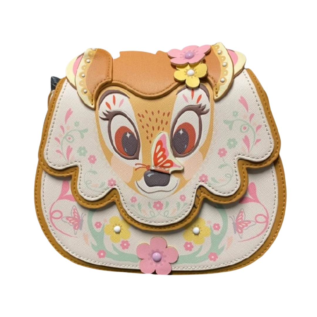 Danielle Nicole Disney Bambi Figural Floral Crossbody Bag Totes & Bags 3 Danielle Nicole Disney Bambi Figural Floral Crossbody Bag Totes & Bags