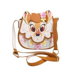 Danielle Nicole Disney Bambi Figural Floral Crossbody Bag Totes & Bags