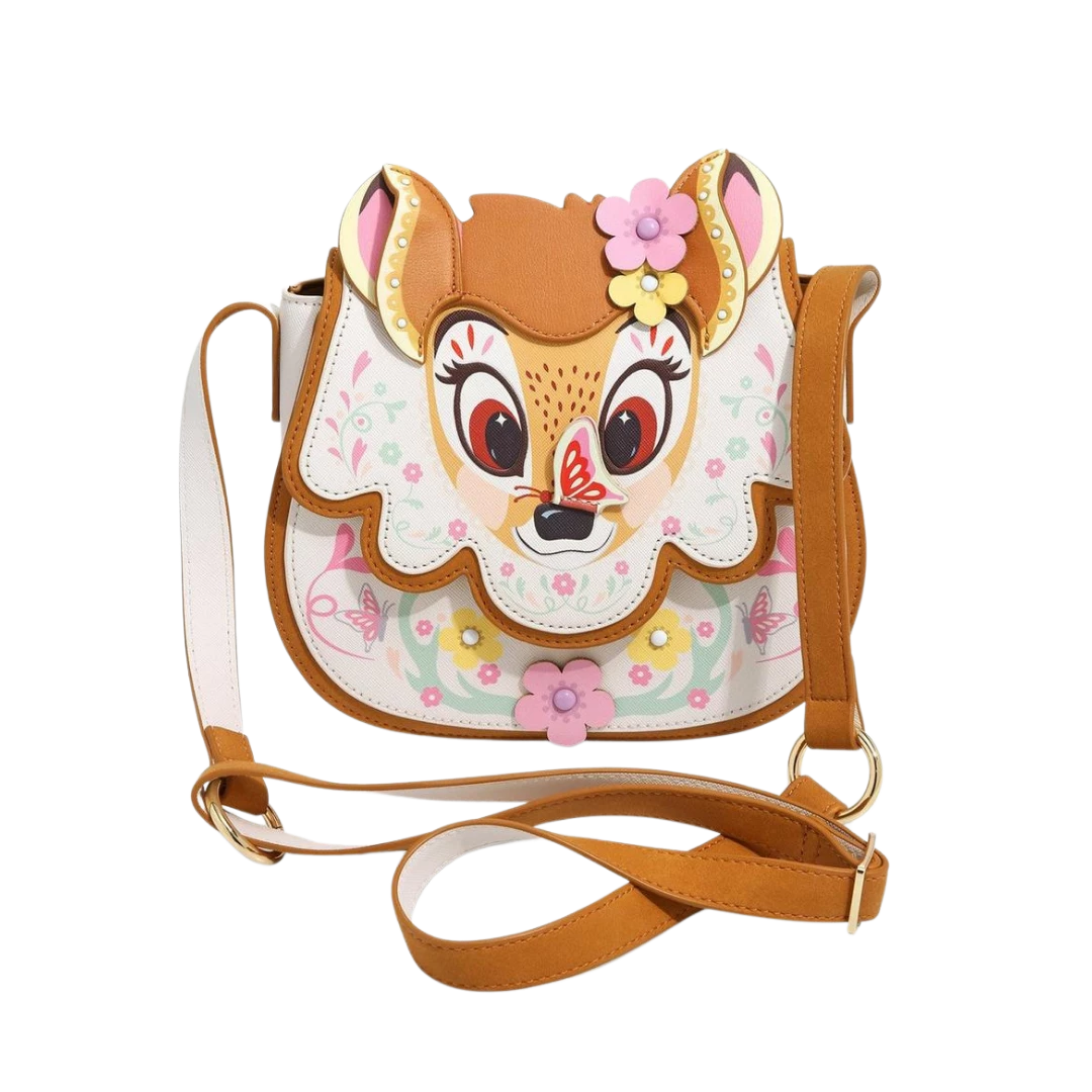 Danielle Nicole Disney Bambi Figural Floral Crossbody Bag Totes & Bags 4 Danielle Nicole Disney Bambi Figural Floral Crossbody Bag Totes & Bags
