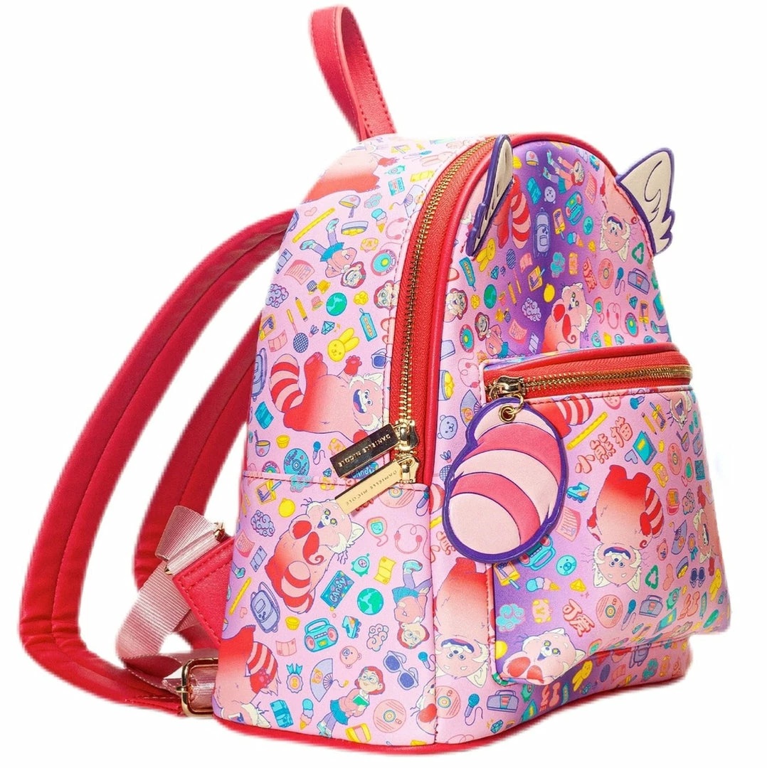 Danielle Nicole Turning Red Panda Toss Print Mini Backpack Backpacks 6 Danielle Nicole Turning Red Panda Toss Print Mini Backpack Backpacks