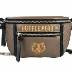 Danielle Nicole Hip Packs Hufflepuff Quilted House Belt Bag
