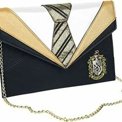Danielle Nicole Harry Potter Hufflepuff Uniform Clutch Bag Totes & Bags