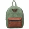 Bioworld Zelda Video Game Green And Brown Mini Backpack Backpacks
