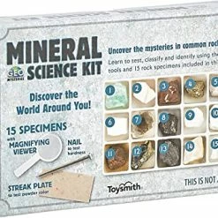 Toysmith Mineral Science Kit Puzzles, Games, & Toys