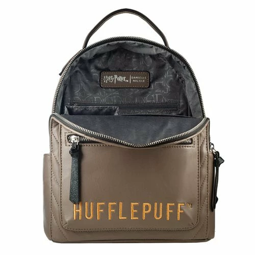 Danielle Nicole Backpacks Hufflepuff Quilted House Backpack 4 Danielle Nicole Backpacks Hufflepuff Quilted House Backpack