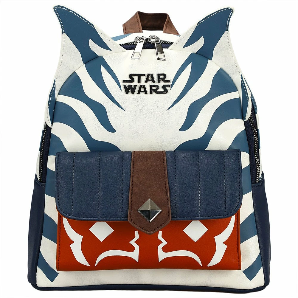 Bioworld Disney Star Wars Ahsoka Tano Mini Backpack Backpacks 3 Bioworld Disney Star Wars Ahsoka Tano Mini Backpack Backpacks