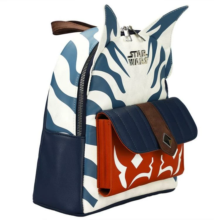 Bioworld Disney Star Wars Ahsoka Tano Mini Backpack Backpacks 4 Bioworld Disney Star Wars Ahsoka Tano Mini Backpack Backpacks