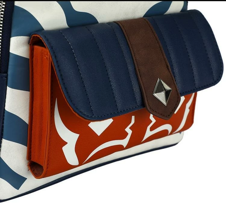 Bioworld Disney Star Wars Ahsoka Tano Mini Backpack Backpacks 5 Bioworld Disney Star Wars Ahsoka Tano Mini Backpack Backpacks