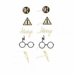 Circle Of Hope Boutique Jewelry Harry Potter Earring 5-Pack