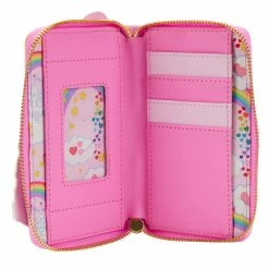 Loungefly Care Bears Stare Zip Around Wallet