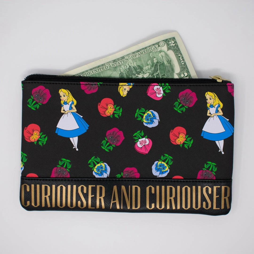 Loungefly Disney Alice In Wonderland Faux Leather Wallet Pouch 4 Loungefly Disney Alice In Wonderland Faux Leather Wallet Pouch