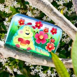 Loungefly Pixar A Bugs Life Earth Day Ziparound Wallet