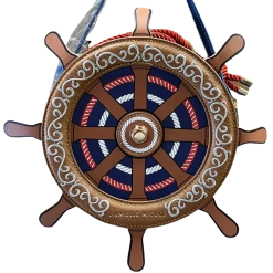 Danielle Nicole Prince Eric Nautical Wheel Crossbody