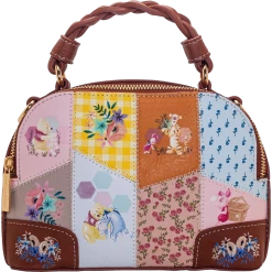 Danielle Nicole Disney's Winnie The Pooh Patchwork Satchel Crossbody