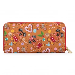 Loungefly Disney Gingerbread AOP Ziparound Wallet
