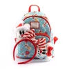 Backpacks Loungefly Disney Mickey Minnie Snowman AOP Mini Backpack Headband Set