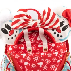 Backpacks Loungefly Disney Mickey Minnie Snowman AOP Mini Backpack Headband Set