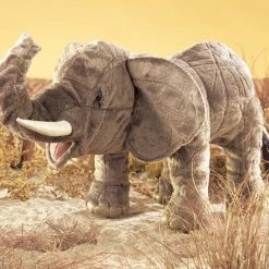 Folkmanis Elephant Hand Puppet Puzzles, Games, & Toys