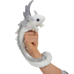 Folkmanis Puzzles, Games, & Toys Pearl Dragon Wristlet Finger Puppet