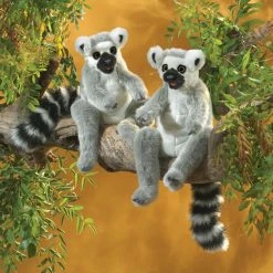 Folkmanis Ring-tailed Lemur Hand Puppet