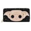 Pop By Loungefly Harry Potter Dobby Head Ziparound Wallet Wallets
