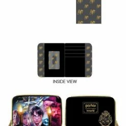 Wallets Loungefly Harry Potter Sorcerers Stone Ziparound Wallet