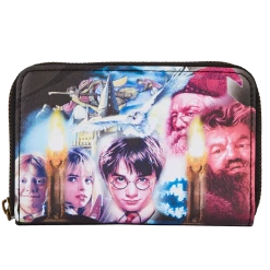 Wallets Loungefly Harry Potter Sorcerers Stone Ziparound Wallet