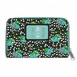 Loungefly Pokemon Bulbasaur AOP Ziparound Wallet Wallets