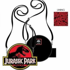 Loungefly Universal Jurassic Park Logo Crossbody Bag