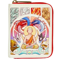Loungefly Avatar Aang Mediation Zip Around Wallet Wallets