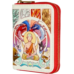 Loungefly Avatar Aang Mediation Zip Around Wallet Wallets