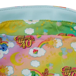 Totes & Bags Loungefly Care Bears All-Over-Print Rainbow Handle Crossbody