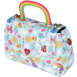 Totes & Bags Loungefly Care Bears All-Over-Print Rainbow Handle Crossbody