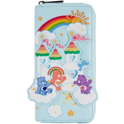 Wallets Loungefly Care Bears Care-A-Lot Castle Ziparound Wallet