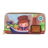 Loungefly WB Willy Wonka Charlie And The Chocolate Factory 50th Anniversary Ziparound Wallet Wallets