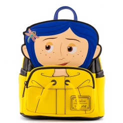 Backpacks Loungefly Laika Coraline Raincoat Cosplay Mini Backpack