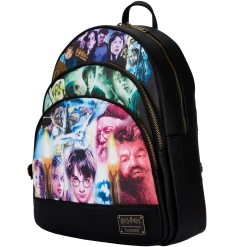 Backpacks Loungefly Harry Potter Trilogy Triple Pocket Mini Backpack