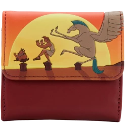 Loungefly Disney Hercules 25th Anniversary Sunset Bi-Fold Wallet Wallets