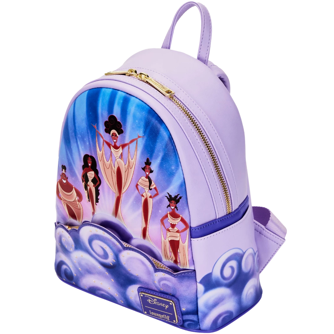 Backpacks Loungefly Disney Hercules Muses Clouds Mini Backpack 5 Backpacks Loungefly Disney Hercules Muses Clouds Mini Backpack