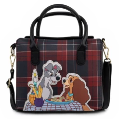 Loungefly Disney Lady And The Tramp Plaid Crossbody Bag (Exclusive) 15 Loungefly Disney Lady And The Tramp Plaid Crossbody Bag (Exclusive)