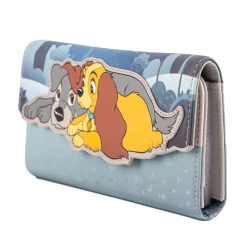 Loungefly Disney Lady And The Tramp Wet Cement Flap Wallet 9 Loungefly Disney Lady And The Tramp Wet Cement Flap Wallet