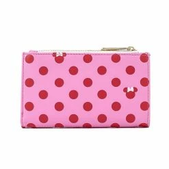 Circle Of Hope Boutique Loungefly Disney Minnie Mouse Pink Polka Dot Wallet