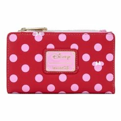 Circle Of Hope Boutique Loungefly Disney Minnie Mouse Pink Polka Dot Wallet